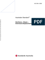 As 2192-2002 Sterilizers - Steam - Downward-Displacement