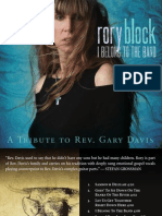 Rory Block - I Belong To The Band: A Tribute To Rev. Gary Davis (Liner Notes)