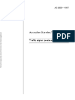 As 2339-1997 Traffic Signal Posts and Attachments