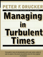 Managing In Turbulent Times