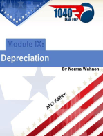 1040 Exam Prep Module IX: Depreciation