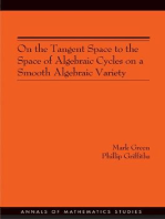 On the Tangent Space to the Space of Algebraic Cycles on a Smooth Algebraic Variety. (AM-157)