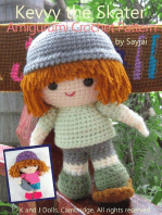 Kevvy the Skater Amigurumi Crochet Pattern