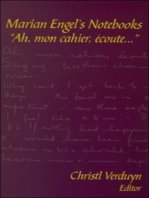 Marian Engel’s Notebooks: “Ah, mon cahier, écoute...”