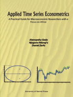Applied Time Series Econometrics: A Practical Guide for Macroeconomic Researchers with a Focus on Africa