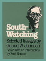 South-Watching: Selected Essays by Gerald W. Johnson