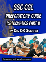 SSC CGL Preparatory Guide -Mathematics (Part 2)
