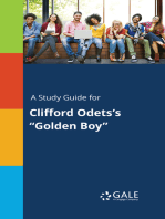 A Study Guide for Clifford Odets's "Golden Boy"
