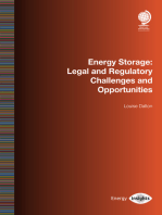 Energy Storage: Legal and Regulatory Challenges and Opportunities