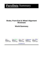 Brake, Front End & Wheel Alignment Revenues World Summary: Market Values & Financials by Country