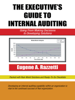 The Executive’S Guide to Internal Auditing