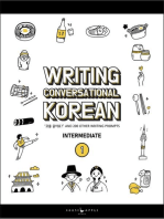 Writing Conversational Korean: 200 Korean Writing Prompts