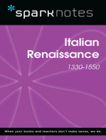 Italian Renaissance (1330-1550) (SparkNotes History Note)