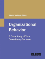Organizational Behavior: A Case Study of Tata Consultancy Services: Organizational Behaviour
