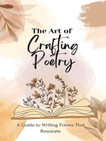 The Art of Crafting Poetry