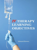 IV Therapy Learning Objectives