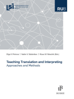 Teaching Translation and Interpreting: Approaches and Methods