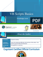 VB Scripts Basics