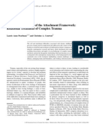 Clinical Applications of The Attachment Framework: Relational Treatment of Complex Trauma