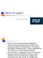 MUET: Keys To Unity