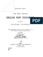 The First Printed English New Testament, Translated by William Tyndale