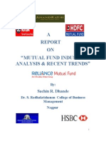 Sachin Dhande Mutual Fund Report