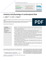 Anatomy and Physiology of Cerebrospinal Fluid 2011