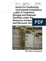 EPA Audit Guidelines For TSDF