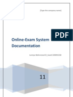 Online Examination Documentation