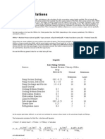 Npsha Calculations: Liquids Line Sizing Criteria