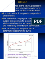 Creep and Fatigue