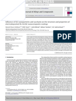 Influence of SiC Nanoparticles and Saccharin On The Structu