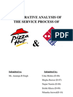 Marketing of Services - Pizza Hut Vs Dominos