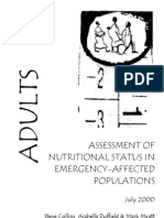 Assesment of Nutritional Status in Emergency-Affected Populations