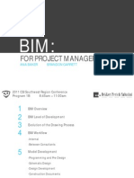 BIM For Project Managers PDF