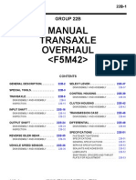 F5M42 Transmission Service Manual