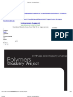 Polymers - Chemistry Project