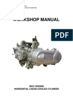 50cc Liquid Cooled Motor Manual