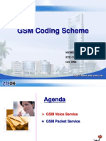  GSM Coding Scheme