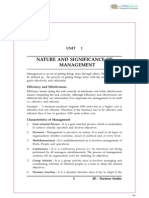 12 Business Studies Notes CH01 Nature and Significance of Management