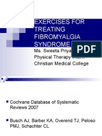 Exercises For Treating Fibromyalgia Syndrome