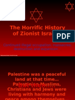Horrors of Zionist Israel Past