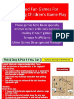 Adapted Fun Games For Developing Children's Game Play