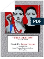 The Maids Research and Rehearsal Reports