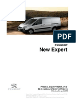 Peugeot Expert Prices and Specifications