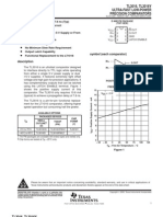 Ultra-Fast Low-Power Precision Comparators