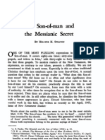 The Son of Man and The Messianic Secret