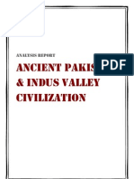 Ancient Pakistan & Indus Valley Civilization: Analysis Report