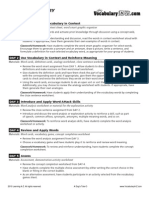 5-Day Vocabulary Teaching Plan: Introduce Target Vocabulary in Context