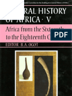 Volume V - Africa From The Sixteenth To The Eighteenth Century